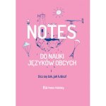 Notes do nauki języków obcych (różowa okładka)