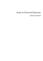 Essay on Universal Harmony