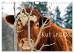Kuh und Co. (Wandkalender 2024 DIN A4 quer), CALVENDO Monatskalender