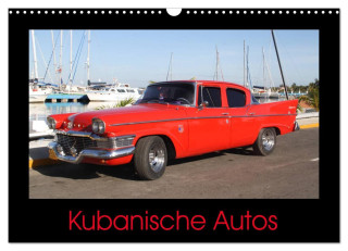 Kubanische Autos (Wandkalender 2024 DIN A3 quer), CALVENDO Monatskalender