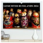 GESICHTER RUSSLANDS 2024 (hochwertiger Premium Wandkalender 2024 DIN A2 quer), Kunstdruck in Hochglanz