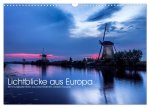 Lichtblicke aus Europa (Wandkalender 2024 DIN A3 quer), CALVENDO Monatskalender
