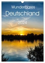 Wunderbares Deutschland (Wandkalender 2024 DIN A3 hoch), CALVENDO Monatskalender