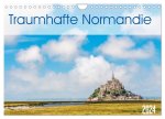 Traumhafte Normandie (Wandkalender 2024 DIN A4 quer), CALVENDO Monatskalender