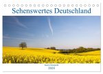 Sehenswertes Deutschland (Tischkalender 2024 DIN A5 quer), CALVENDO Monatskalender