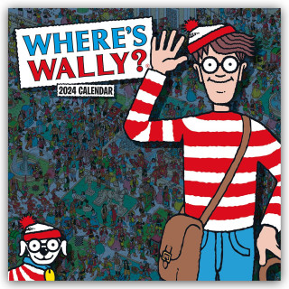 Where's Wally? - Wo ist Wally 2024 - Wand-Kalender