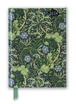 William Morris: Seaweed - Meeresalgentapete 2024 Luxury Diary - Page to View with Notes