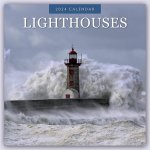 Lighthouses - Leuchttürme 2024 - 16-Monatskalender