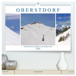 Oberstdorf. Atemberaubende Ansichten aus den Allgäuer Alpen (hochwertiger Premium Wandkalender 2024 DIN A2 quer), Kunstdruck in Hochglanz