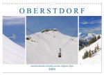 Oberstdorf. Atemberaubende Ansichten aus den Allgäuer Alpen (Wandkalender 2024 DIN A3 quer), CALVENDO Monatskalender