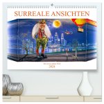 Surreale Ansichten (hochwertiger Premium Wandkalender 2024 DIN A2 quer), Kunstdruck in Hochglanz
