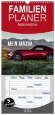 Familienplaner 2024 - Mein Mazda mit 5 Spalten (Wandkalender, 21 x 45 cm) CALVENDO