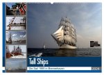 Analoge Fotografie Tall Ships Sail 1995 Bremerhaven (Wandkalender 2024 DIN A2 quer), CALVENDO Monatskalender