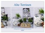 Alte Terrinen Lieblingsstücke aus Deutschland und Frankreich (Wandkalender 2024 DIN A2 quer), CALVENDO Monatskalender