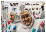 Fasnet in Oberschwaben und auf der Alb (Tischkalender 2024 DIN A5 quer), CALVENDO Monatskalender