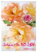 Schönste Rosen (Wandkalender 2024 DIN A2 hoch), CALVENDO Monatskalender