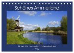 Schönes Ammerland (Tischkalender 2024 DIN A5 quer), CALVENDO Monatskalender