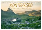 Montenegro - Im Land der schwarzen Berge (Tischkalender 2024 DIN A5 quer), CALVENDO Monatskalender