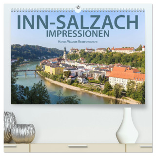 Inn-Salzach-Impressionen (hochwertiger Premium Wandkalender 2024 DIN A2 quer), Kunstdruck in Hochglanz