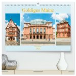 Goldiges Mainz (hochwertiger Premium Wandkalender 2024 DIN A2 quer), Kunstdruck in Hochglanz