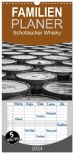 Familienplaner 2024 - Schottischer Whisky mit 5 Spalten (Wandkalender, 21 x 45 cm) CALVENDO