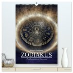 Zodiakus - Die Tierkreiszeichen im Jahresverlauf (hochwertiger Premium Wandkalender 2024 DIN A2 hoch), Kunstdruck in Hochglanz
