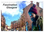 Faszination Glasgow (Tischkalender 2024 DIN A5 quer), CALVENDO Monatskalender