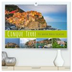 Cinque Terre - die bunten Dörfer Liguriens (hochwertiger Premium Wandkalender 2024 DIN A2 quer), Kunstdruck in Hochglanz