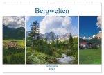 Bergwelten (Wandkalender 2024 DIN A2 quer), CALVENDO Monatskalender
