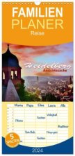 Familienplaner 2024 - Heidelberg - Ansichtssache mit 5 Spalten (Wandkalender, 21 x 45 cm) CALVENDO
