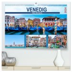 Venedig - Stille Momente (hochwertiger Premium Wandkalender 2024 DIN A2 quer), Kunstdruck in Hochglanz