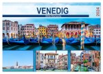 Venedig - Stille Momente (Wandkalender 2024 DIN A2 quer), CALVENDO Monatskalender