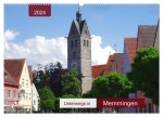 Unterwegs in Memmingen (Wandkalender 2024 DIN A2 quer), CALVENDO Monatskalender