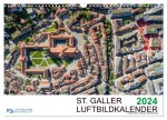 Luftbildkalender St. Gallen 2024 (Wandkalender 2024 DIN A3 quer), CALVENDO Monatskalender