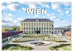 Wien Facettenreiche Metropole (Tischkalender 2024 DIN A5 quer), CALVENDO Monatskalender