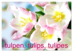 Tulpen, Tulips, Tulipes (Wandkalender 2024 DIN A3 quer), CALVENDO Monatskalender