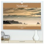 Nordland - Die Weite Skandinaviens (hochwertiger Premium Wandkalender 2024 DIN A2 quer), Kunstdruck in Hochglanz