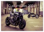 Custombikes 2024 (Wandkalender 2024 DIN A4 quer), CALVENDO Monatskalender