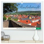 Rudolstadt - Mein Spaziergang durch den historischen Stadtkern (hochwertiger Premium Wandkalender 2024 DIN A2 quer), Kunstdruck in Hochglanz