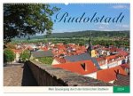 Rudolstadt - Mein Spaziergang durch den historischen Stadtkern (Wandkalender 2024 DIN A2 quer), CALVENDO Monatskalender