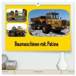 Baumaschinen mit Patina (hochwertiger Premium Wandkalender 2024 DIN A2 quer), Kunstdruck in Hochglanz