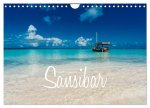 Inselparadies Sansibar (Wandkalender 2024 DIN A4 quer), CALVENDO Monatskalender