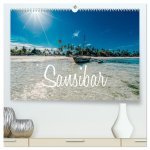Karibu Sansibar (hochwertiger Premium Wandkalender 2024 DIN A2 quer), Kunstdruck in Hochglanz