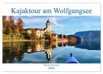 Kajaktour am Wolfgangsee (Wandkalender 2024 DIN A2 quer), CALVENDO Monatskalender