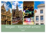 Belgien - traumhaft schön! (Wandkalender 2024 DIN A2 quer), CALVENDO Monatskalender