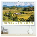 Vietnam - Der Norden (hochwertiger Premium Wandkalender 2024 DIN A2 quer), Kunstdruck in Hochglanz