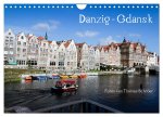 Danzig - Gdansk (Wandkalender 2024 DIN A4 quer), CALVENDO Monatskalender