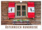 Österreich Rundreise (Wandkalender 2024 DIN A4 quer), CALVENDO Monatskalender