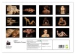 Inked - Tätowierte Frauen (hochwertiger Premium Wandkalender 2024 DIN A2 quer), Kunstdruck in Hochglanz