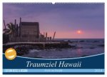Traumziel Hawaii - Perle im Pazifik (Wandkalender 2024 DIN A2 quer), CALVENDO Monatskalender